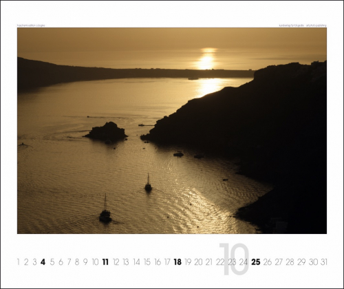 GRIECHISCHE INSELN KALENDER